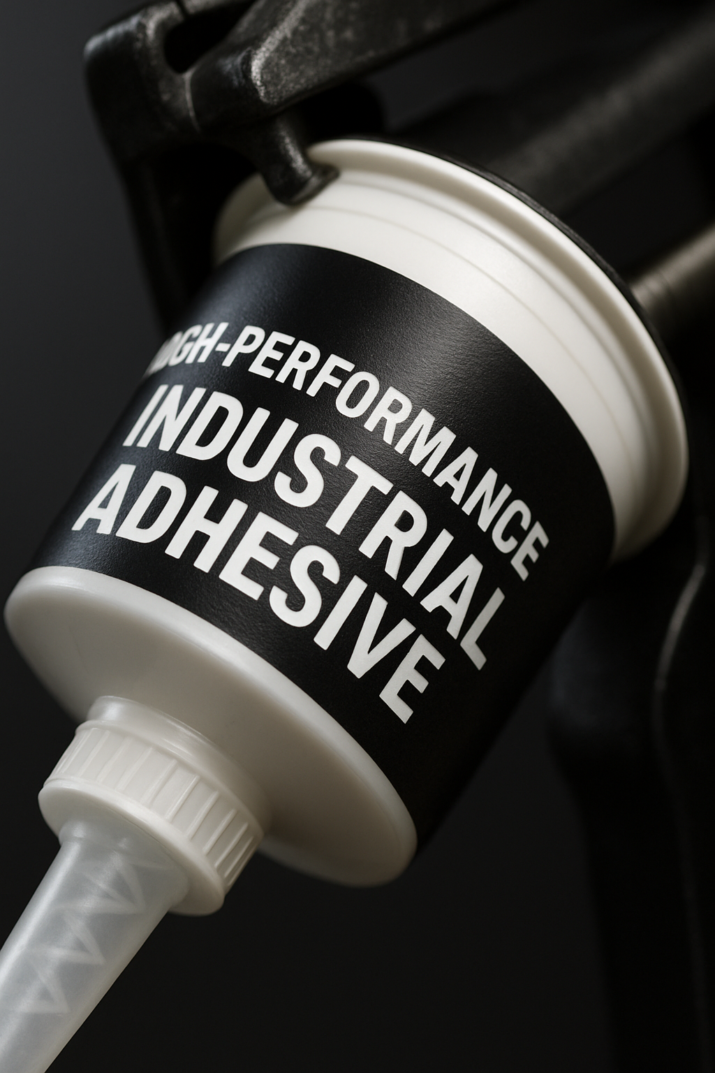 Close up of adhesive cartridge