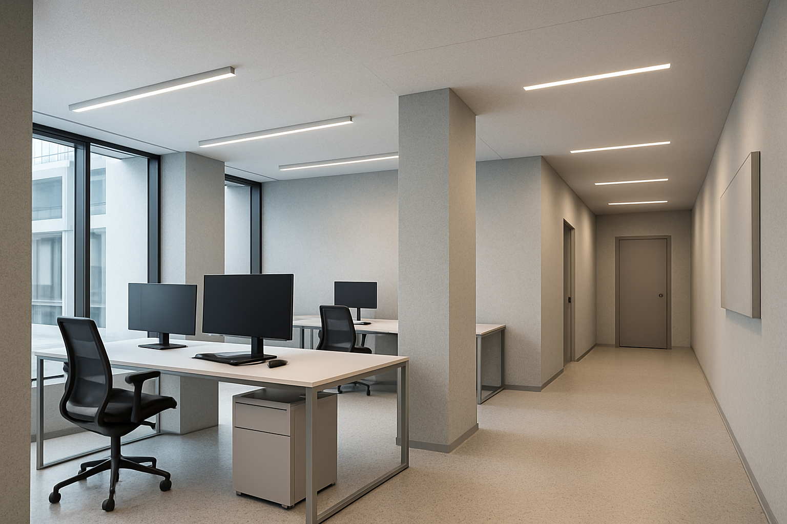 Interior coating result